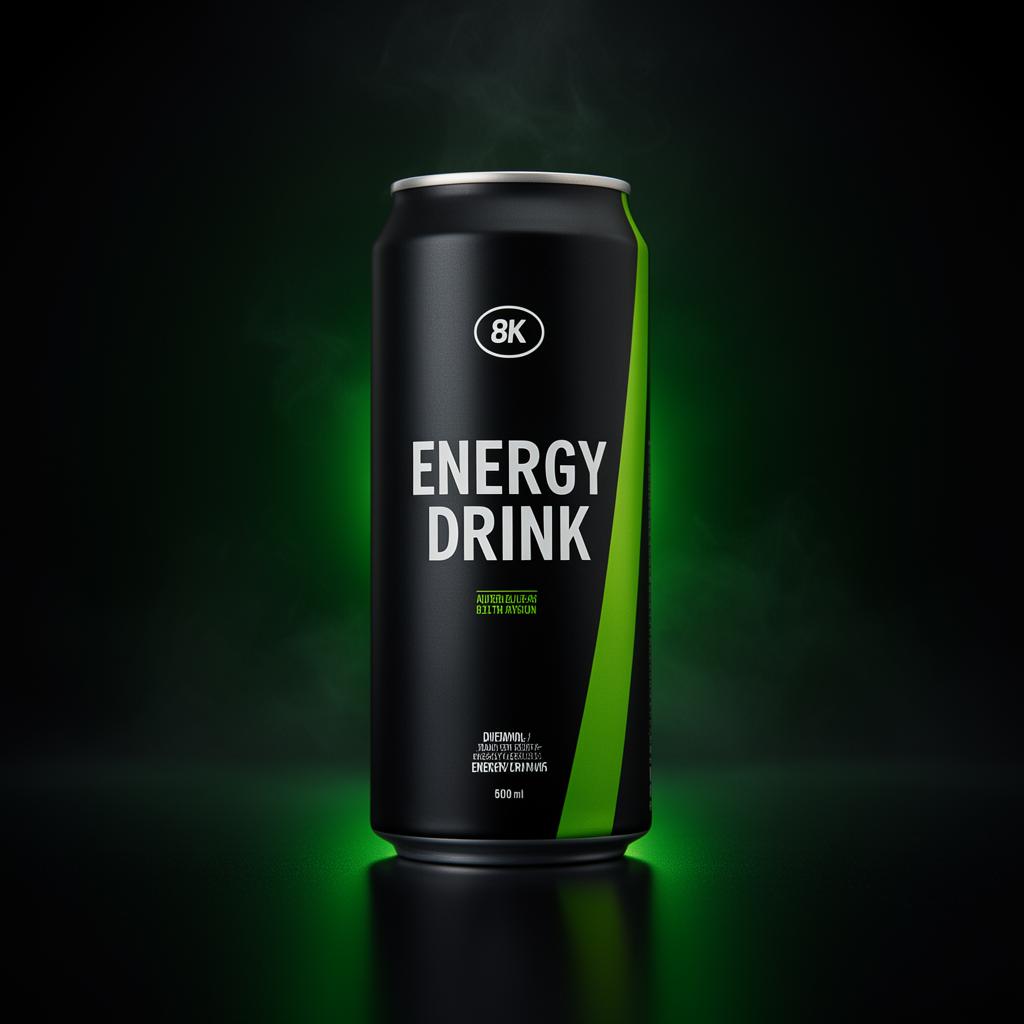 BULLRUN Energy Drink Can